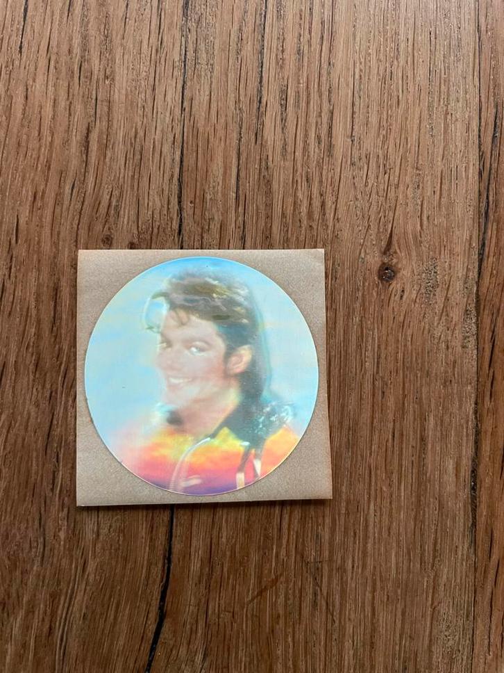 Hologram Michael Jackson - Zeldzaam!, Verzamelen, Muziek, Artiesten en Beroemdheden, Zo goed als nieuw, Foto of Kaart, Ophalen of Verzenden