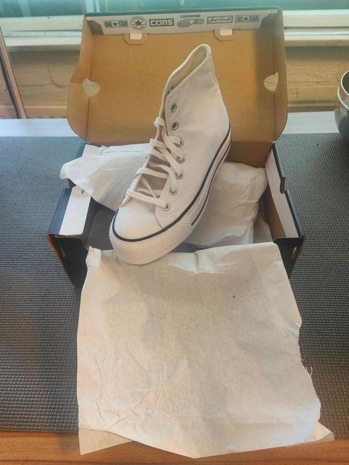 Nieuw Converse Chuck Taylor All Start Lift Hi White/Black, Kleding | Dames, Schoenen, Nieuw, Sneakers of Gympen, Wit, Ophalen