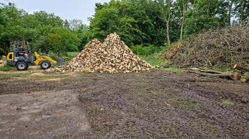 Gekloofd haardhout eiken / essen / gemengd loofhout beschikbaar voor biedingen