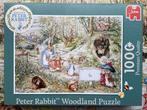 Jumbo Peter Rabbit puzzel, 1000 stukjes, compleet en zgan, Ophalen of Verzenden, 500 t/m 1500 stukjes, Zo goed als nieuw, Legpuzzel