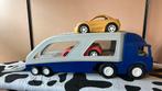 Te koop: Little Tikes autotransporter met 2 auto’s, Ophalen of Verzenden, Zo goed als nieuw