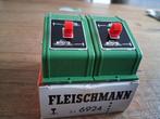 2 x fleischmann 6924 ompoolschakelaar nieuw in de ovp, Hobby en Vrije tijd, Modeltreinen | H0, Wisselstroom, Fleischmann, Nieuw