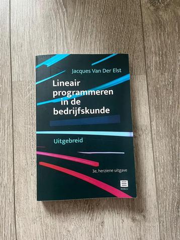Lineair programmeren in de bedrijfskunde beschikbaar voor biedingen