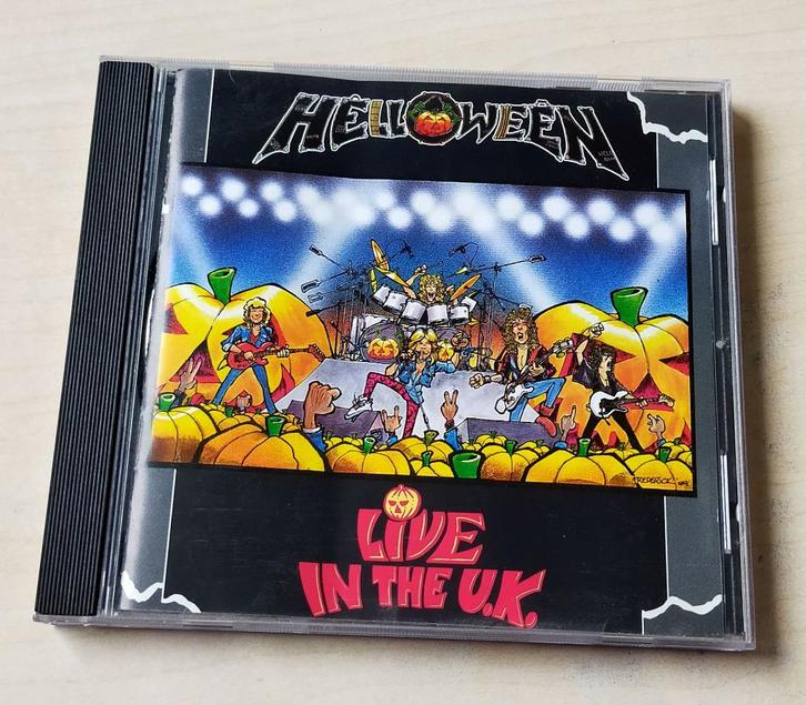 Helloween - Live in UK CD 1989, Cd's en Dvd's, Cd's | Hardrock en Metal, Gebruikt, Ophalen of Verzenden