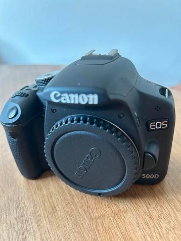 Canon EOS 500d met Sigma lens 18-200mm beschikbaar voor biedingen