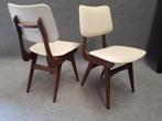 Louis van Teeffelen stoelen, Huis en Inrichting, Stoelen, Gebruikt, Twee, Wit, Ophalen