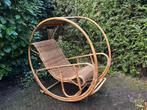 Rotan stoel, Tuin en Terras, Ophalen, Gebruikt, Rotan, Inklapbaar