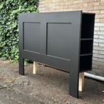 IKEA Brimnes Achterwand voor bed 140 cm zwart., Ophalen, Zwart, Tweepersoons, 140 cm