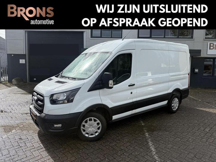 Ford Transit 310 2.0 TDCI L2H2 Trend Automaat l Camera, Auto's, Bestelauto's, Bedrijf, Te koop, ABS, Alarm, Bluetooth, Boordcomputer