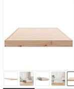 bedframe, Ophalen, 140 cm, Hout, Nieuw