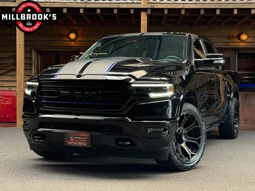 Dodge RAM 1500 5.7 V8 4x4 Limited Night, origineel Nederland, Auto's, Dodge, Bedrijf, Te koop, RAM 1500, 360° camera, 4x4, ABS