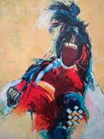Zeefdruk Sjamaan van Gerard 't Hart, Antiek en Kunst, Kunst | Litho's en Zeefdrukken, Ophalen