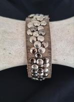 Cowboysbelt leren armband met studs, Ophalen of Verzenden, Nieuw, Leer