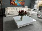 Lederland model Denver plus salontafel model Duzio, Ophalen, Gebruikt, Leer