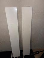 2x witte composieten vensterbank, Doe-het-zelf en Verbouw, Plinten en Afwerking, Ophalen, Gebruikt, 100 tot 150 cm, Hardsteen