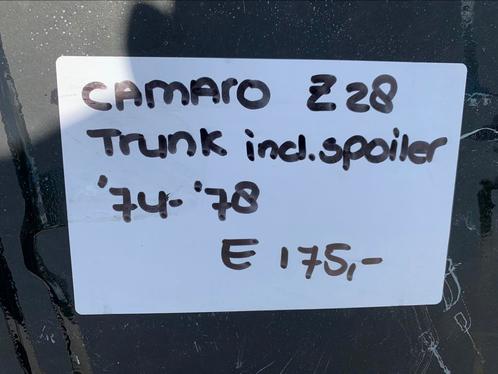Chevrolet Camaro Z28 kofferbak klep met spoiler 74-78., Auto-onderdelen, Carrosserie en Plaatwerk, Achterklep, Chevrolet, Voor