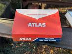 Vintage Atlas Auto Lampen Doos, Verzamelen, Merken en Reclamevoorwerpen, Ophalen, Gebruikt, Gebruiksvoorwerp, .