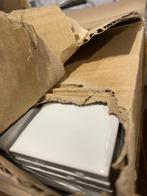 Nieuw 0.95 M2 Extra witte glossy Mosaic tegel, Nieuw, Ophalen of Verzenden, Minder dan 5 m², 20 tot 40 cm
