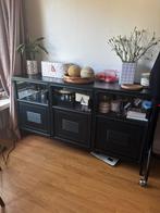 Metalen kast WOOD, Ophalen, Zo goed als nieuw, 25 tot 50 cm