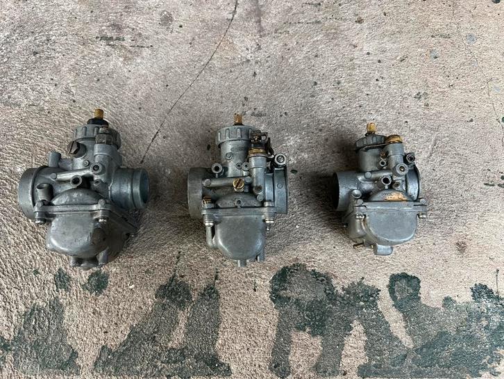 Drie originele Mikuni carburateurs - 1 koop, Fietsen en Brommers, Brommeronderdelen | Kreidler, Gebruikt, Carburateur, Ophalen of Verzenden