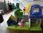 Little People speeltuin Fisher Price schommel zandbak boom, Kinderen en Baby's, Speelgoed | Buiten | Speelhuisjes, Ophalen of Verzenden