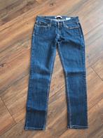 Levi's jeans 524 superlow 9 short chique 9 s/c Spijkerbroek, Ophalen of Verzenden, Zo goed als nieuw, Blauw, W28 - W29 (confectie 36)
