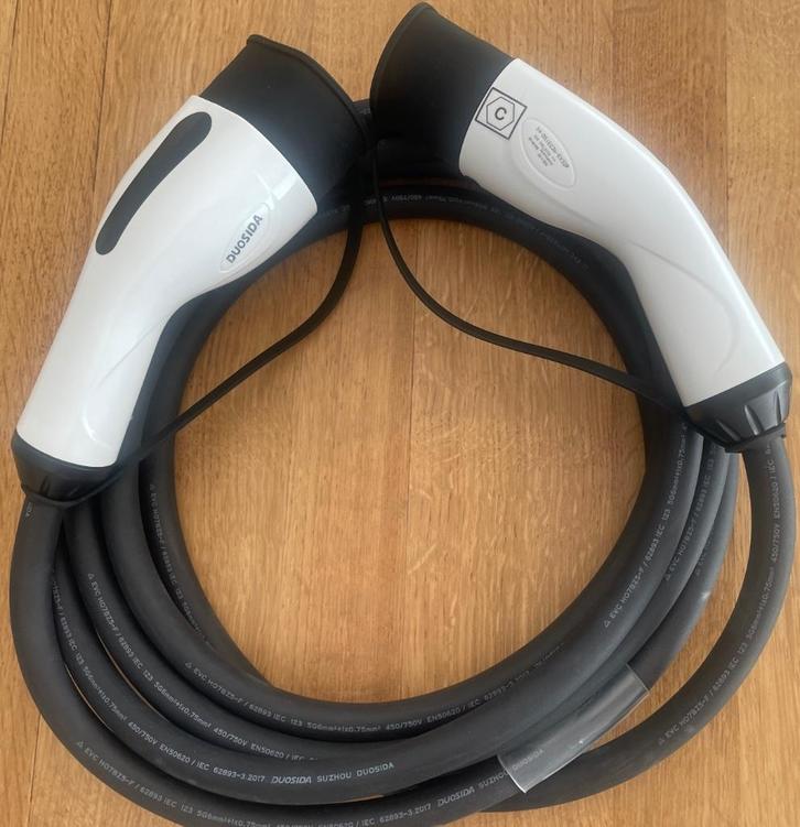 Topkwaliteit Type 2 laadkabel - 32A 22kW - alle EV - PHEV's, Auto diversen, Laadpalen, Nieuw, Laadkabel, Ophalen of Verzenden