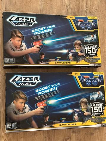 Superleuke z.g.a.n. lasegameset voor 4p + doos. beschikbaar voor biedingen