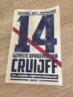 TE KOOP: BOEK JOHAN CRUIJFF, Ophalen, Michel van Egmond, Zo goed als nieuw, Balsport