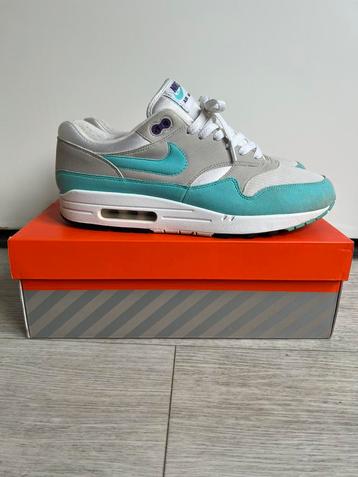 Nike air max 1 aqua anniversary beschikbaar voor biedingen