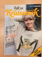 Kijk op kruissteek.                    Martine bijl., Verzamelen, Ophalen of Verzenden, 1980 tot heden, Nederland, Tijdschrift