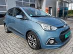 Hyundai i10 1.0i 66pk 2016 Blauw (TOPCONDITIE), Auto's, Hyundai, Stof, Zwart, Blauw, Handgeschakeld