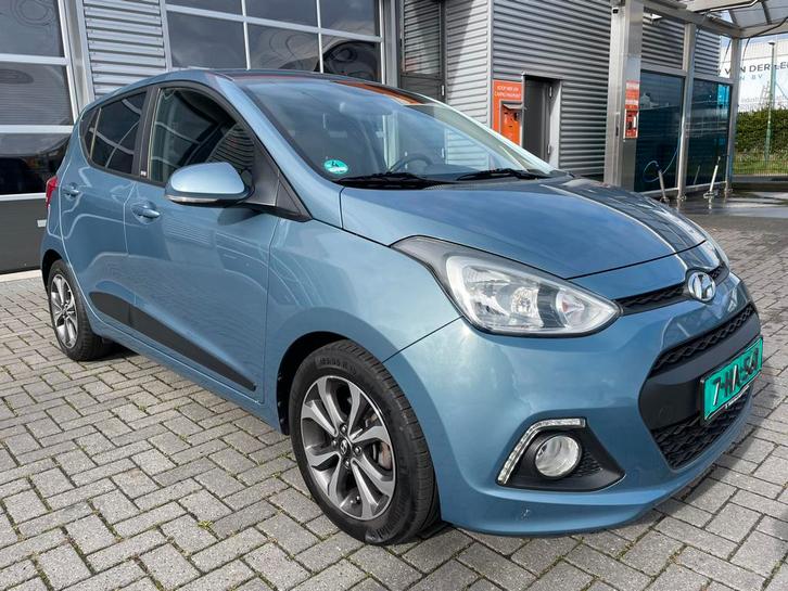 Hyundai i10 1.0i 66pk 2016 Blauw (TOPCONDITIE), Auto's, Hyundai, Particulier, i10, ABS, Airbags, Airconditioning, Alarm, Bluetooth