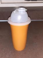 Tupperware vintage quickshaker oranje 500 ml nr 3 uitmuntend, Huis en Inrichting, Keuken | Tupperware, Ophalen of Verzenden, Oranje