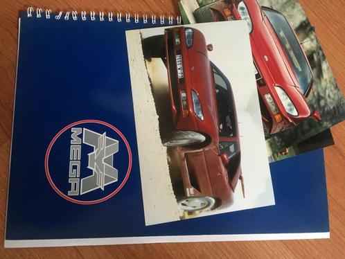 Mega Monte Carlo of Track originele persmap '98 '01, Boeken, Auto's | Folders en Tijdschriften, Ophalen of Verzenden