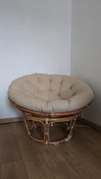 Papasan JORDRUP van Jysk, Ophalen, Zo goed als nieuw, Rond, Riet of Rotan