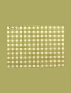 3982 behang groen ruit originee vintage 60s 70s swiet, Ophalen of Verzenden, Minder dan 10 m², Groen