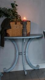 Sidetable, Huis en Inrichting, Tafels | Sidetables, Ophalen, 50 tot 100 cm, Zo goed als nieuw, Metaal