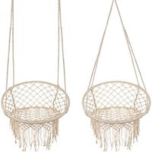 Hangstoel wit (6571), Tuin en Terras, Tuinstoelen, Nieuw, Overige materialen, Ophalen of Verzenden