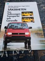 Volkswagen T4 Transporter Veiligheid  1993 Zweeds, Volkswagen, Ophalen of Verzenden