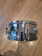 Millenium 14 x 6,5 power steel snaredrum voor drumstel, Ophalen of Verzenden, Zo goed als nieuw, Drums of Percussie