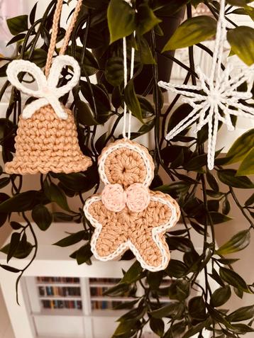 Klokje en Koekje - Kerstdecor (set van 2) beschikbaar voor biedingen