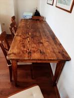 Antieke Franse Boerentafel met Laden, Ophalen