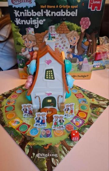 Efteling Knibbel Knabbel Knuisje Hans & Grietje spel Jumbo  beschikbaar voor biedingen