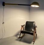 Vintage uitschuifbare wandlamp lamp zwart zeldzaam modern, Ophalen, Nvt, Nvt, Nvt