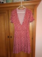 Rood bloemenjurkje, Kleding | Dames, Jurken, Maat 46/48 (XL) of groter, Ophalen of Verzenden, Zo goed als nieuw, Knielengte