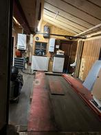 4 koloms 3 tons hefbrug, Ophalen, Gebruikt