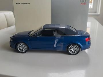 1:18 Norev Audi A4 3.2 Quattro Cabriolet Dealer Edition beschikbaar voor biedingen