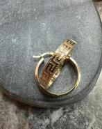Prachtige 14k gouden Versace oorbellen, Ophalen of Verzenden, Nieuw, Goud