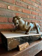 Bronzen panter van Guy Debe, Antiek en Kunst, Antiek | Koper en Brons, Ophalen